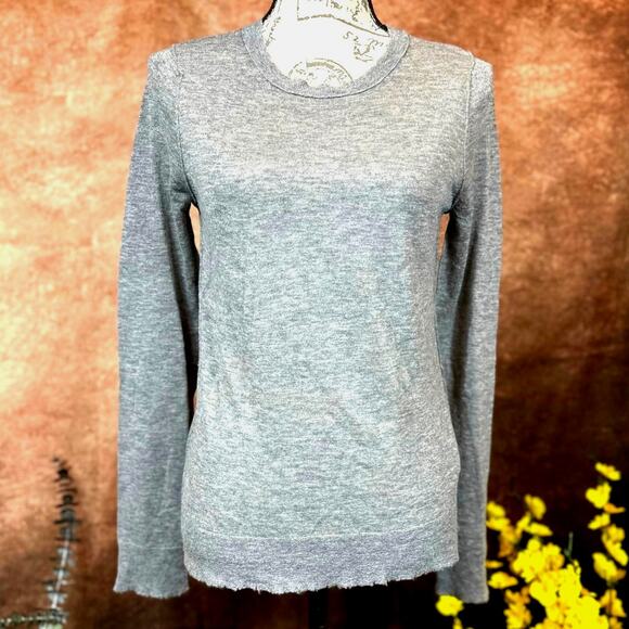 Zadig & Voltaire 100% Cashmere Sweater Gray XS (Stretch) - Picture 3 of 11